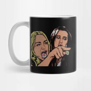 Yelling at Cat Meme Mug